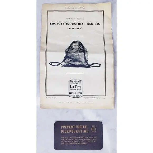 NEW LocTote Flak Sack ll Theft Resitant Backpack - Picture 8 of 13